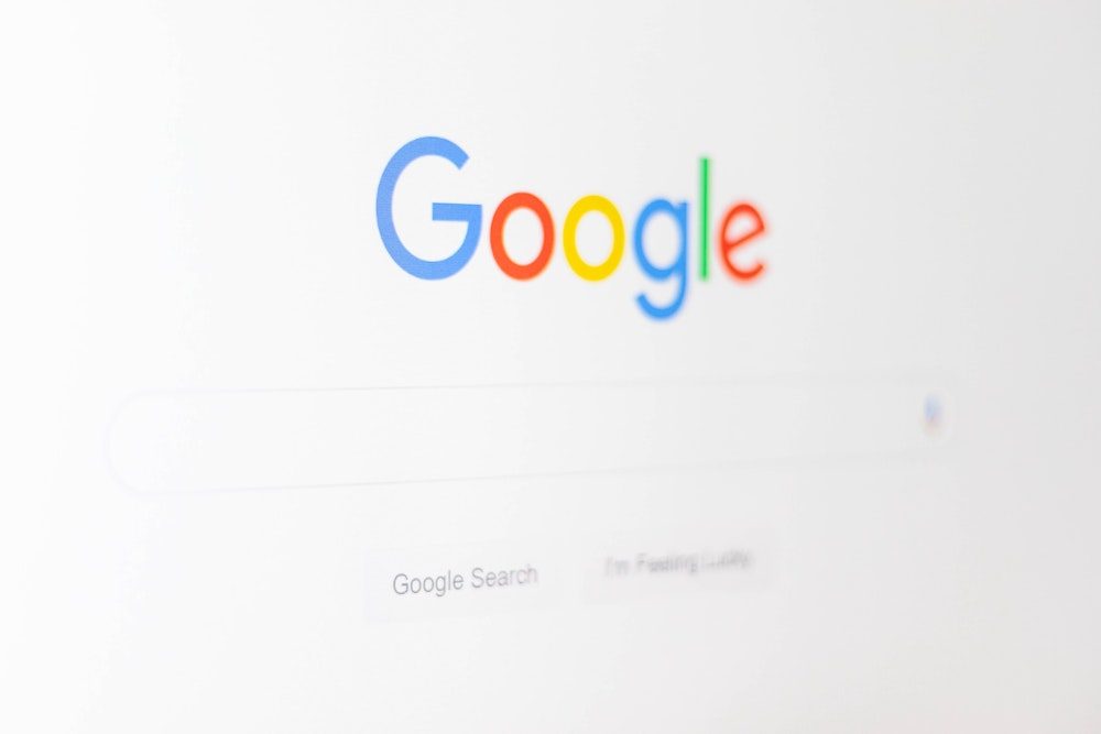 Google search page - Photo by Christian Wiediger on Unsplash